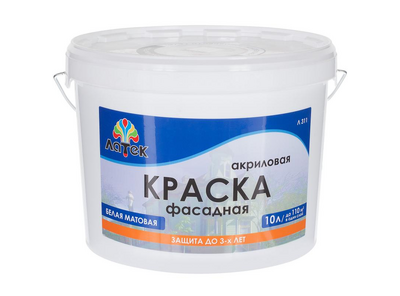 Краска для фасадов Латек, 15 кг